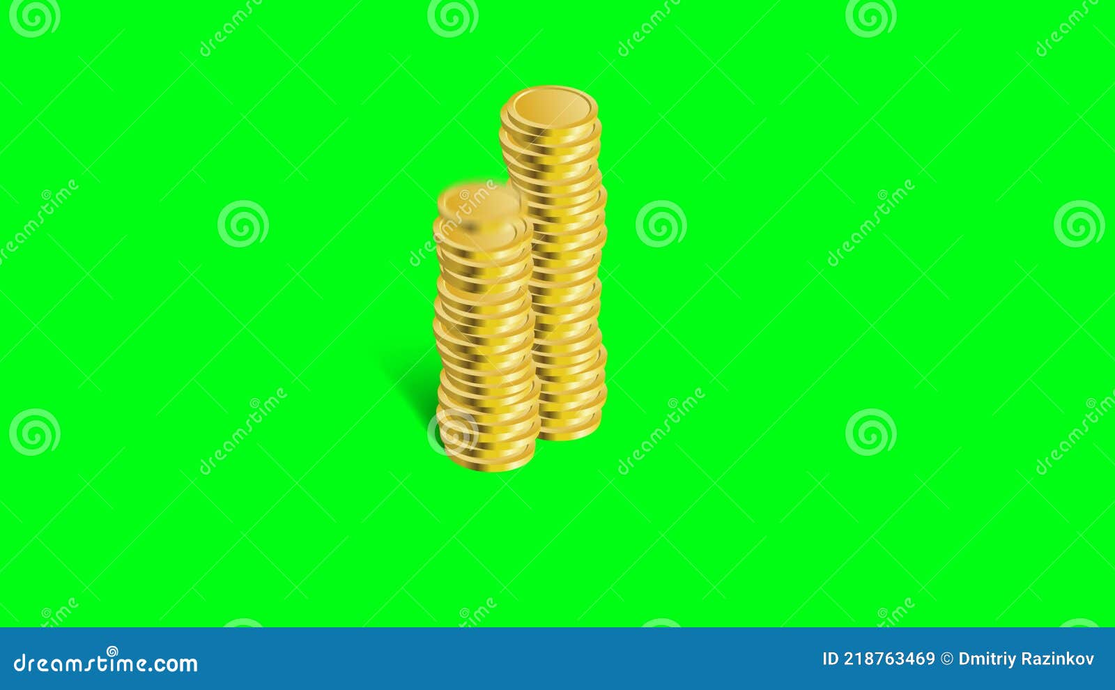 Flipping Coin Air On Green Screen Stock Footage Video (% Royalty-free) | Shutterstock