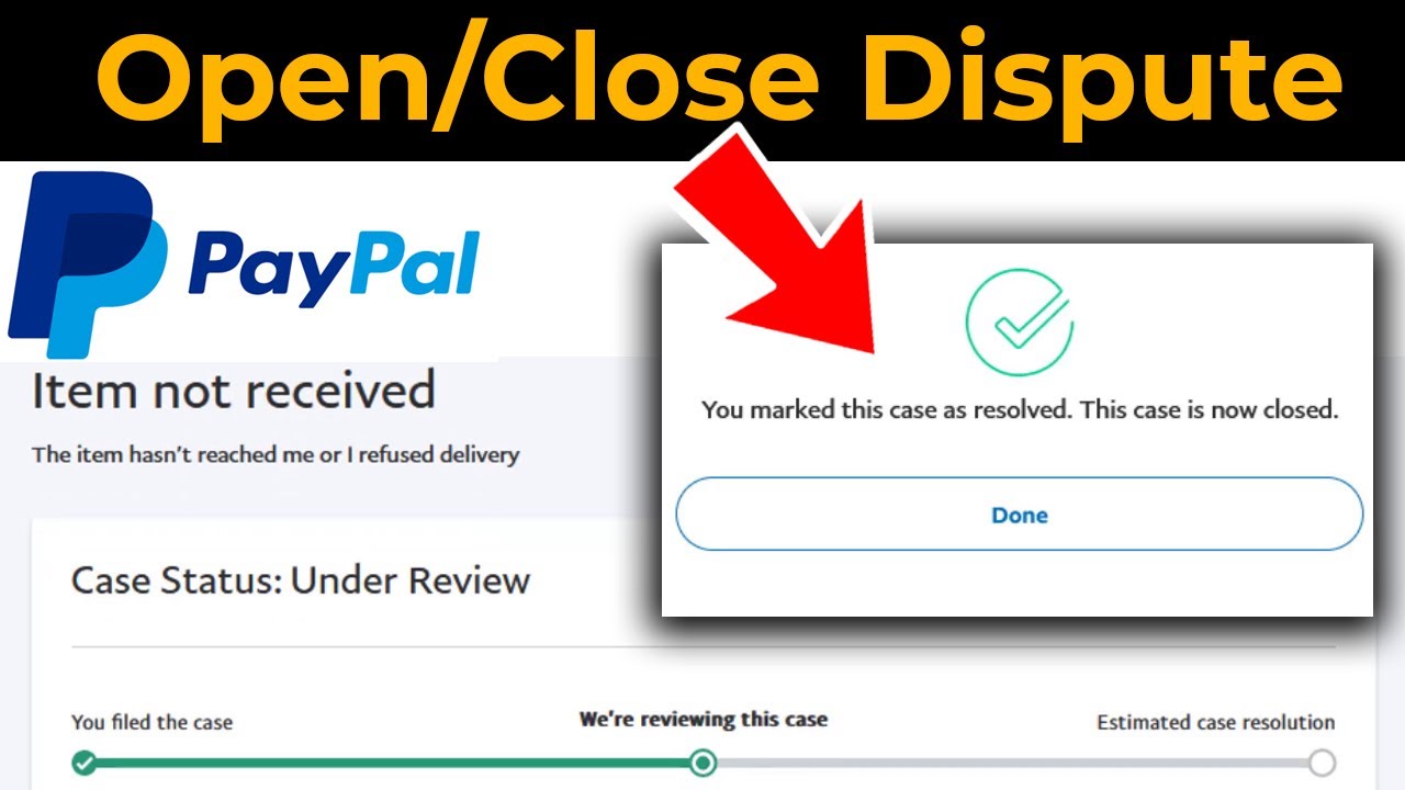 Understanding disputes | PayPal UK