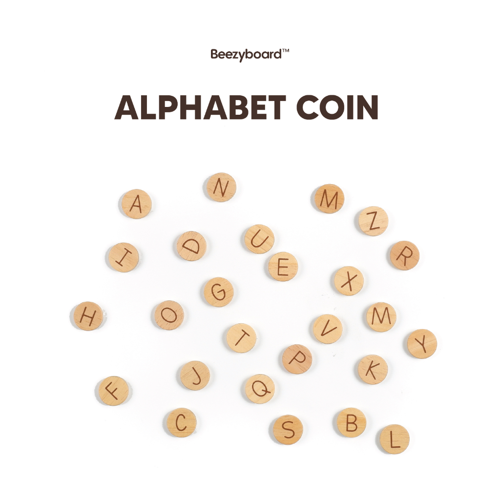 $1 Coloured 'A' Alphabet Al-Bronze Coin – coinmag.funs - Wynyard Coin Centre