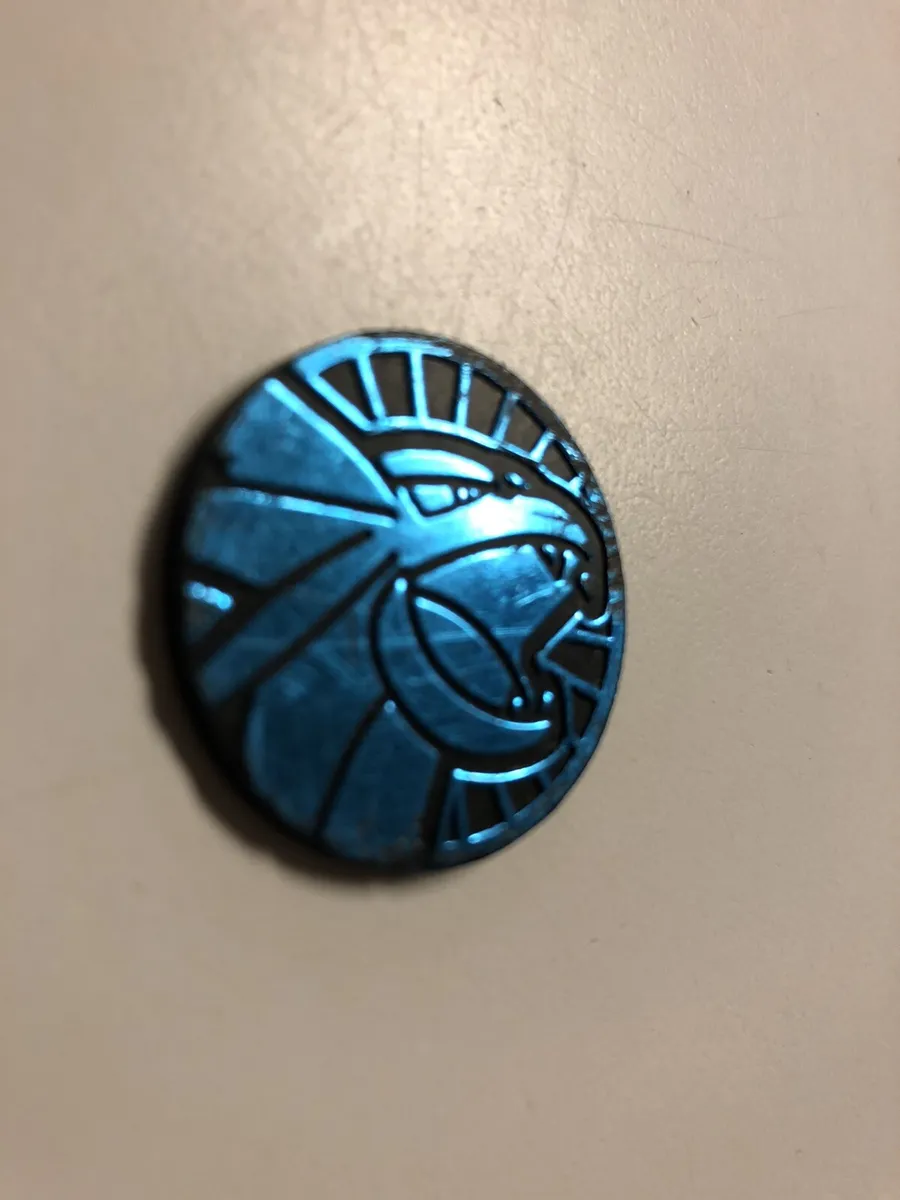 Pokemon Dialga Collectible Coin (Blue Cracked Ice Holofoil)