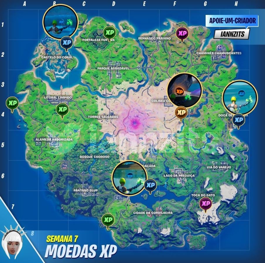 Where to find all the XP Coins in Fortnite Chapter 2, Season 5, Week 11 - Dot Esports