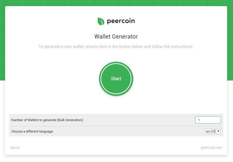 Peercoin Wallet