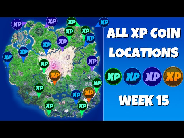 Where to find all the XP coins in Fortnite Chapter 2, season 5, week 14 - Dot Esports