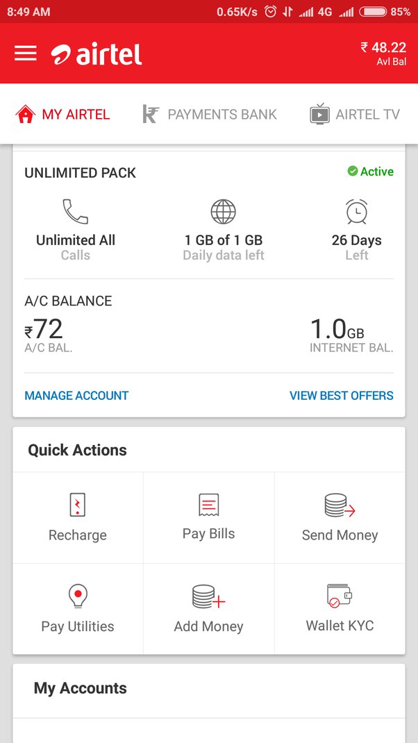 Airtel Thanks – Recharge, Bill Pay, UPI & Bank APK for Android - Download