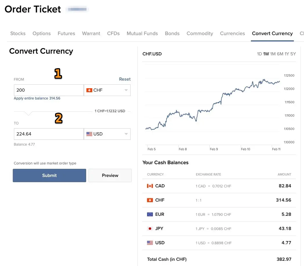 How to Convert Currencies in Interactive Brokers | Investment Moats