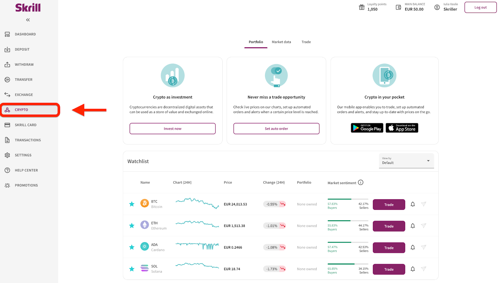 How to buy Bitcoin with Skrill? | Wikibrain