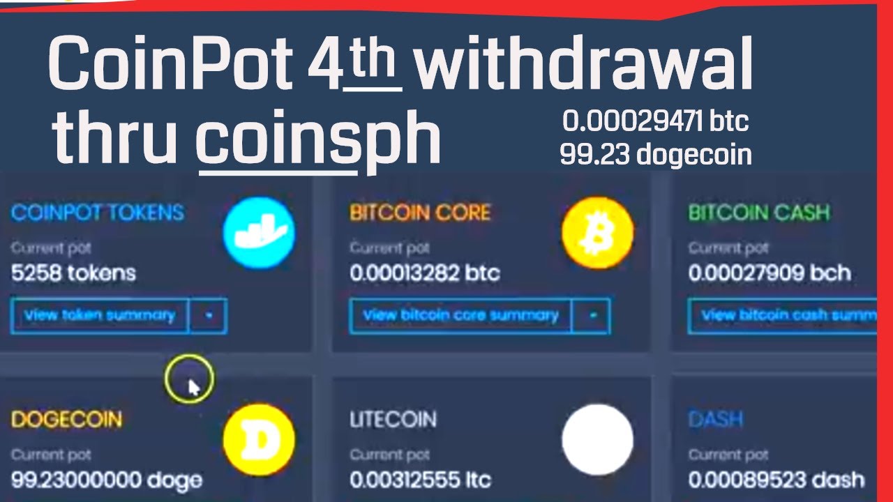 Earn, mine, and win CoinPot Tokens!