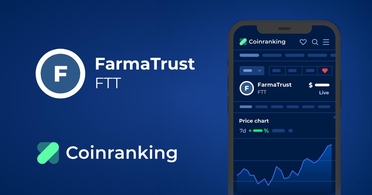 FarmaTrust Price Today - FTT to US dollar Live - Crypto | Coinranking