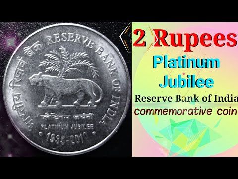 2 Rupees Reserve Bank of India (RBI) Off Center Error Coin - BidCurios