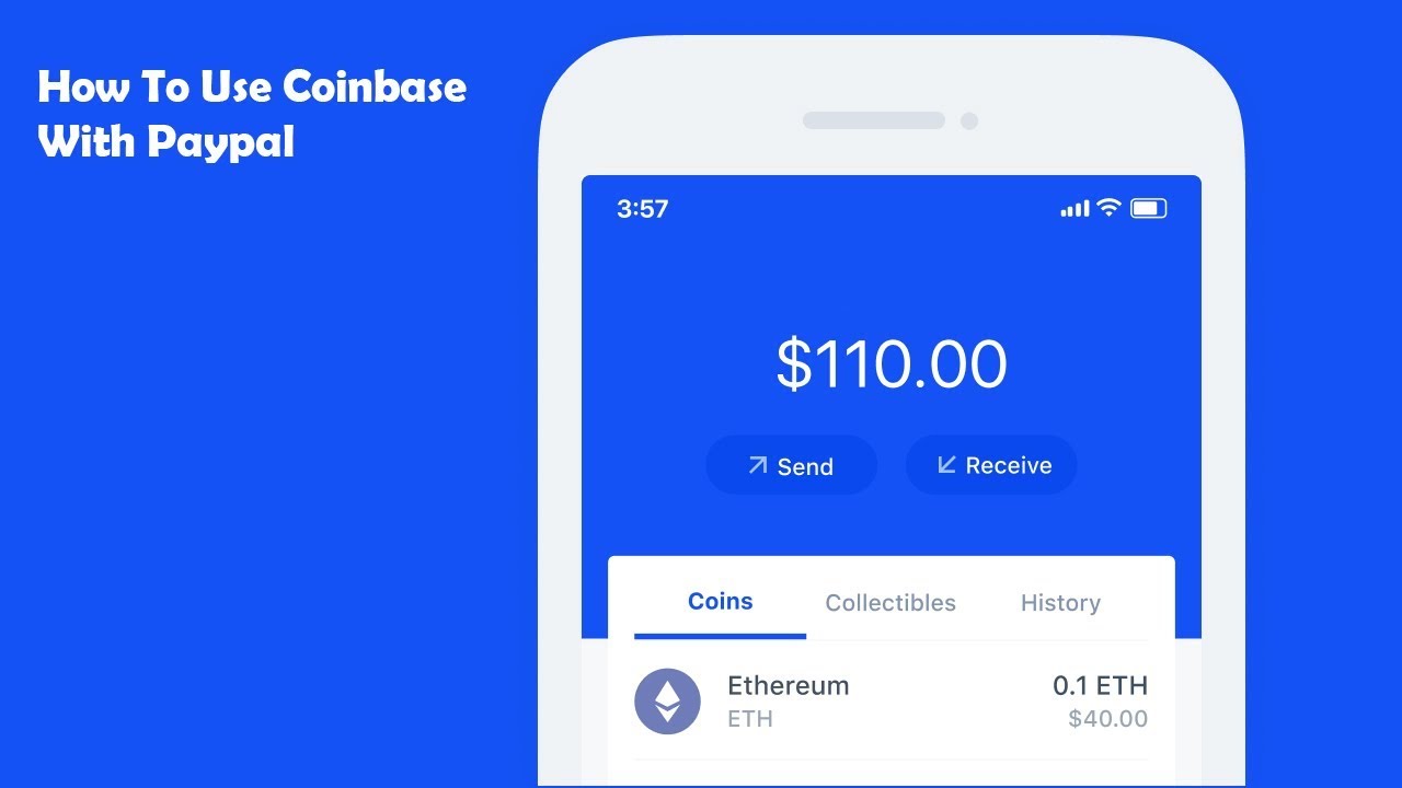 Coinbase now lets US users pay for cryptocurrency through a PayPal account