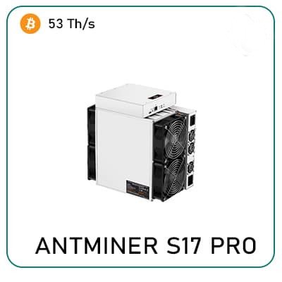 Buy AntMiner S17 in Crazy-Mining | BitMain