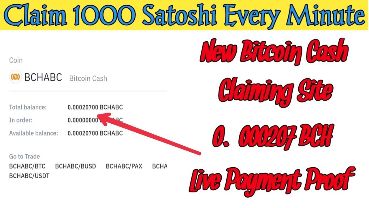 Satoshi to BCH (Satoshi to Bitcoincash) | convert, exchange rate