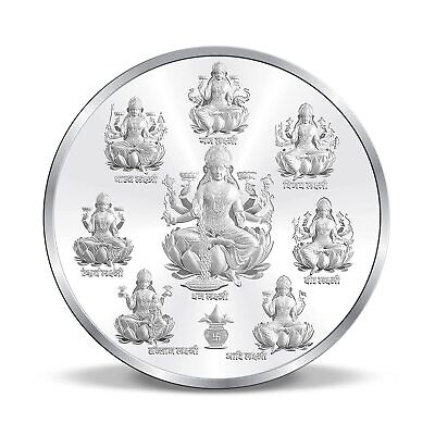 Pure Silver Ashta Laxmi Silver Coin 10grams This Diwwali Gift - Silver Palace