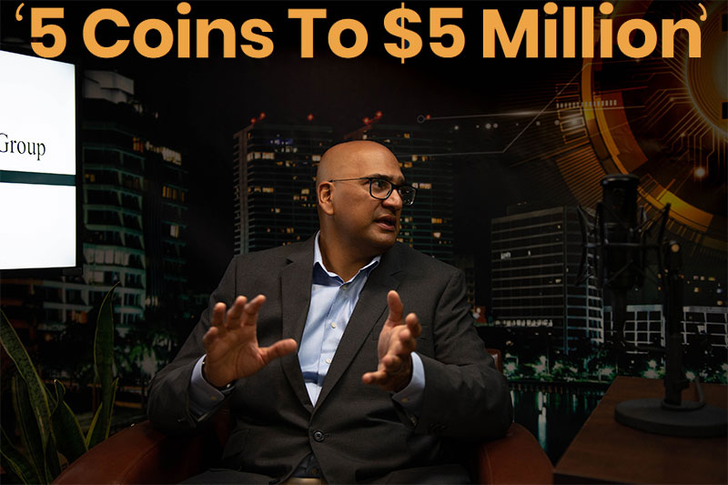 The Final 5 Coins to $5 Million by Teeka Tiwari is Set for March 18th: Jetinar Event Details