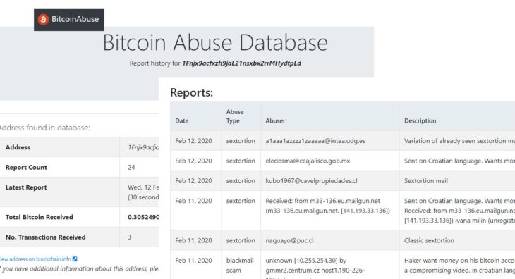 Can You Report a Bitcoin Address or Scam? – The Cryptocurrency Forums