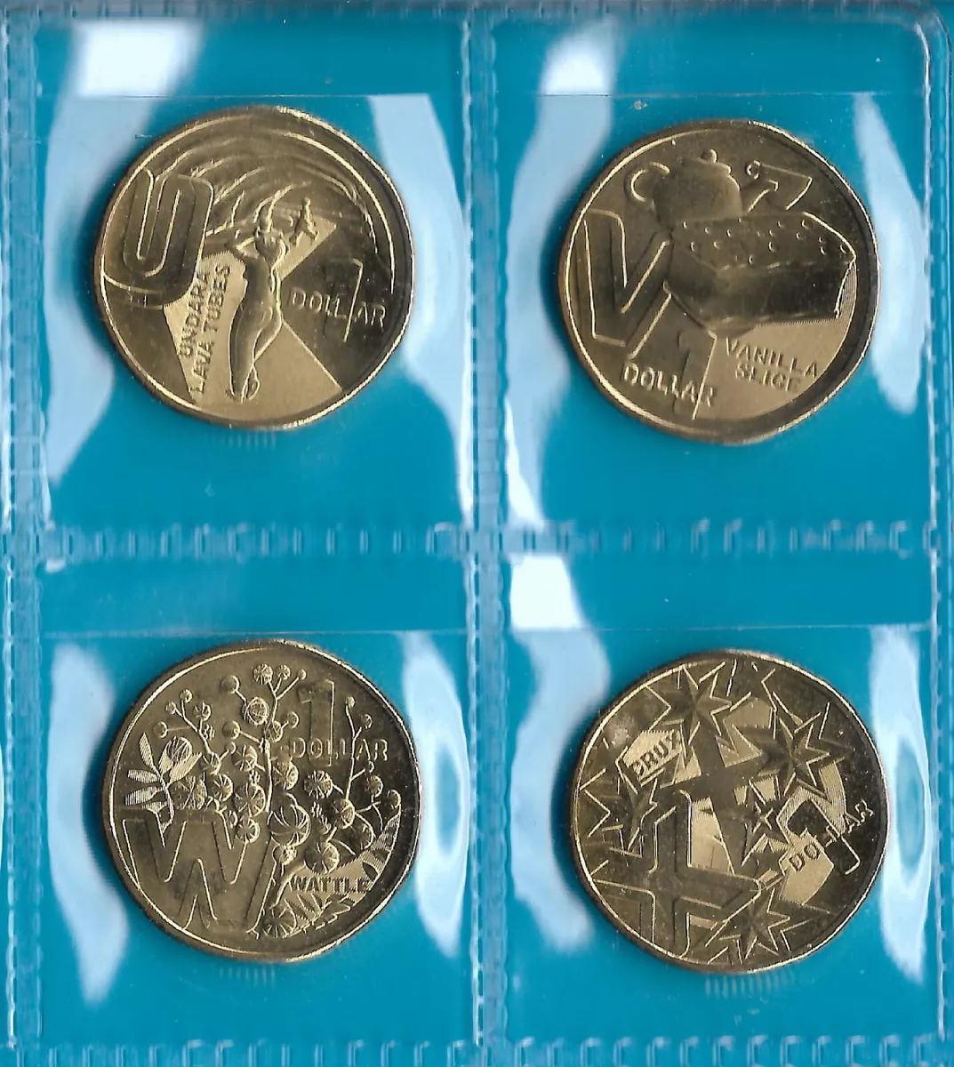 The Great Aussie Coin Hunt A-Z uncirculated coins in folder. | Ensleigh Coins