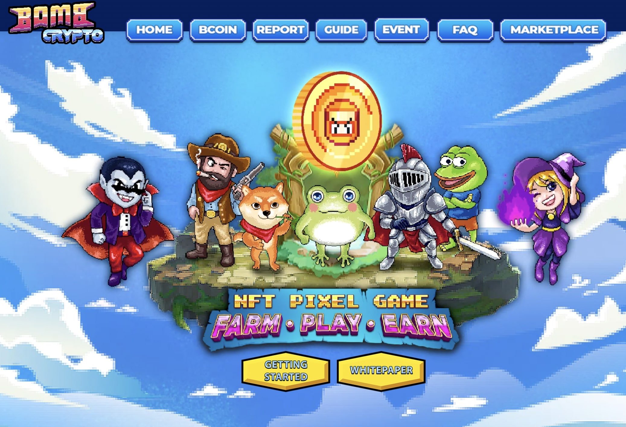 Bomb Crypto Crypto Game › Play2Earn Network