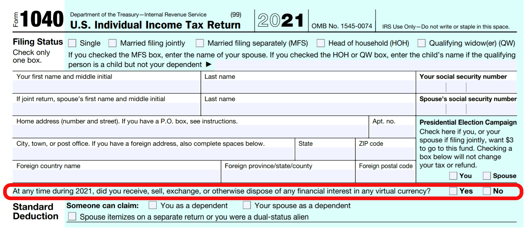 Frequently Asked Questions on Virtual Currency Transactions | Internal Revenue Service