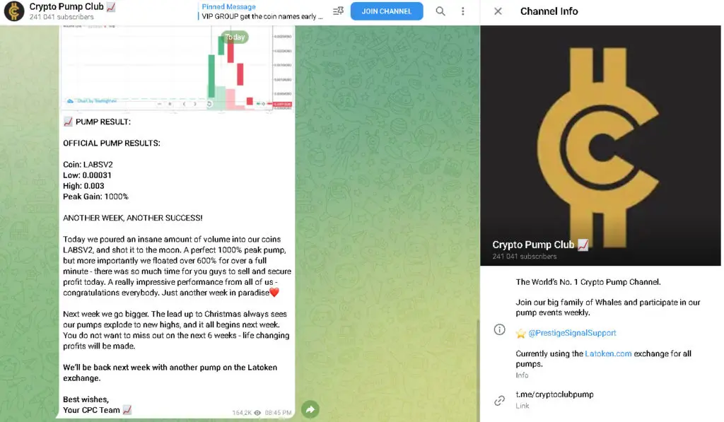 Crypto Pump Signals Telegram