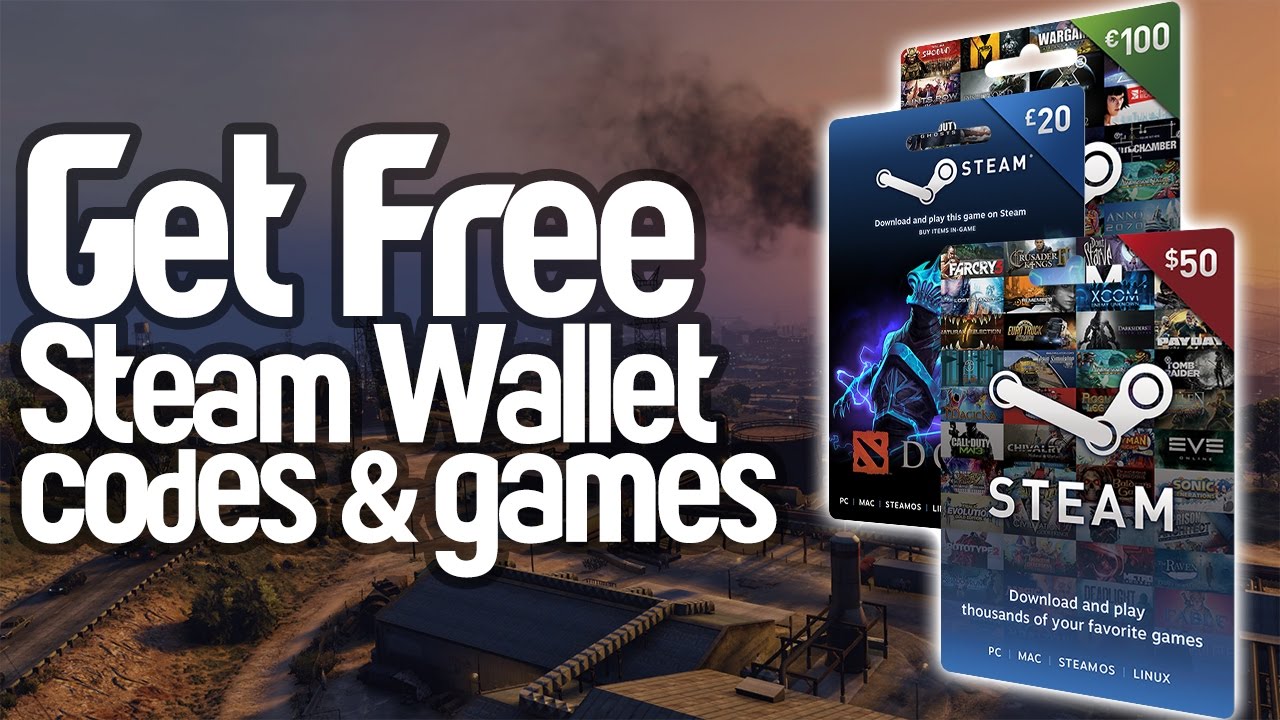 Get free Steam Wallet Codes! | Steam logo, Free gift card generator, Steam app