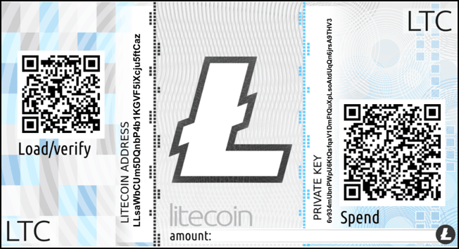 LiteCoin Paper Wallet Generator - Create Paper Wallet for Free