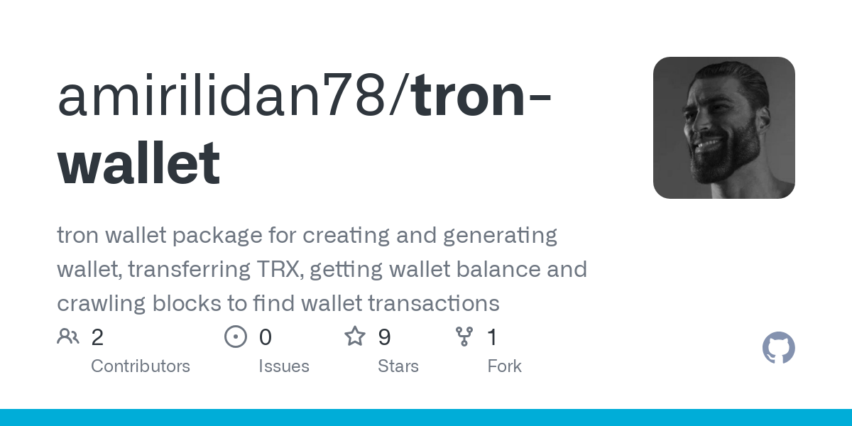 tron-wallet · GitHub Topics · GitHub