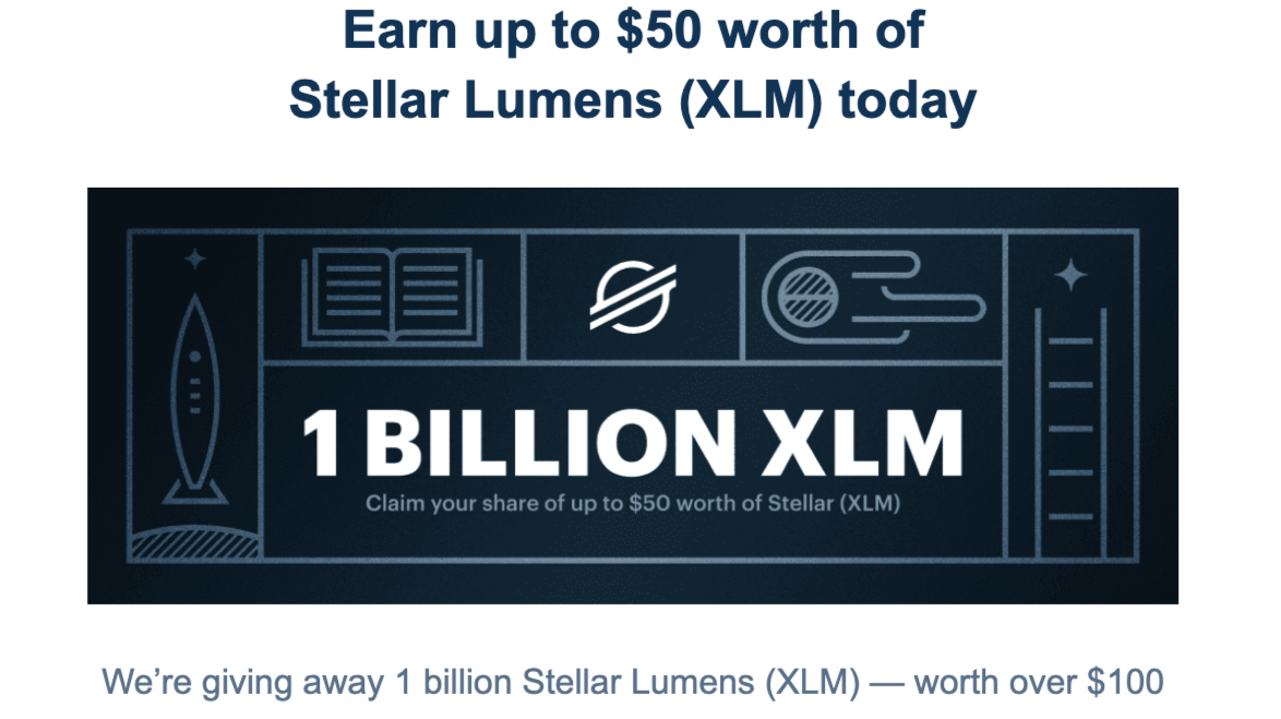 I just got $10 in Stellar Lumens from Coinbase Earn!