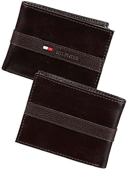 Tommy Hilfiger Mens Leather Passcase Wallet Palestine | Ubuy