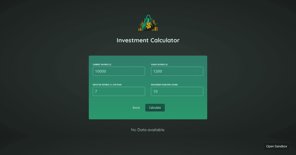 How to create NPV Calculator Card using JavaScript & Tailwind CSS ? - GeeksforGeeks