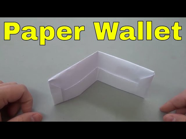Creative Handmade Paper Wallet Tutorial - Useful DIY Paper Craft Ideas - YouTube