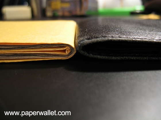 How to make a paper wallet for business cards or credit cards. Origami