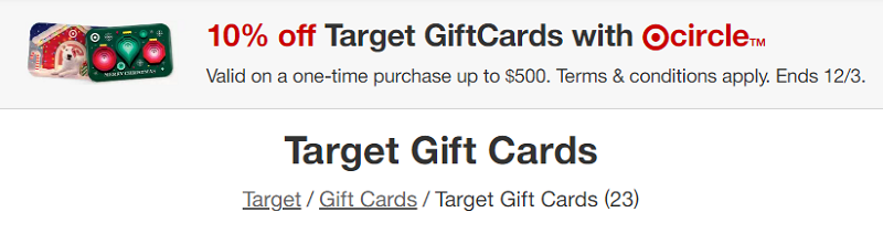 Here’s how to get 10% off Target gift cards this weekend only - coinmag.fun