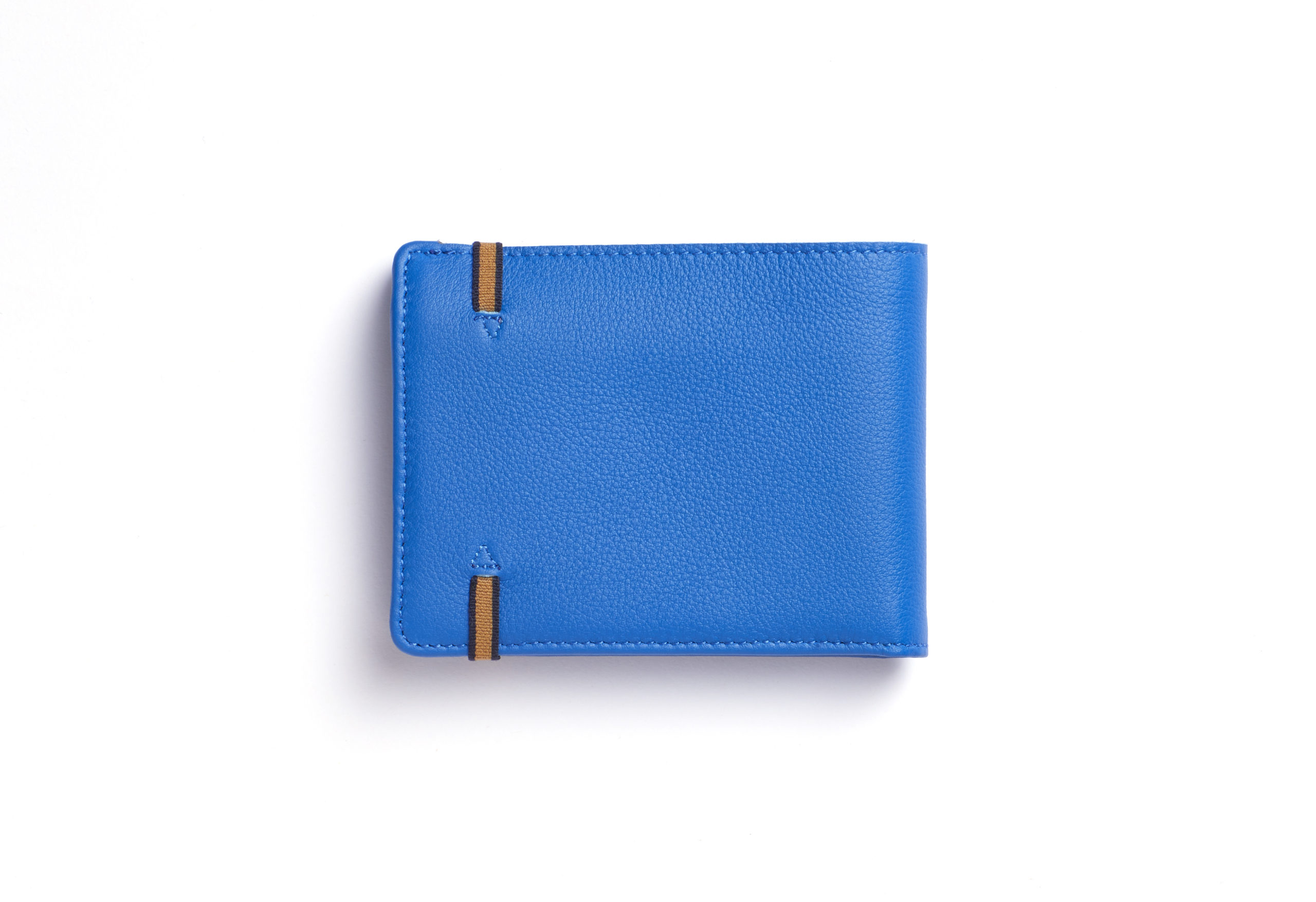 Sestao Leather Minimalist Money Clip Wallet - Royal-Blue