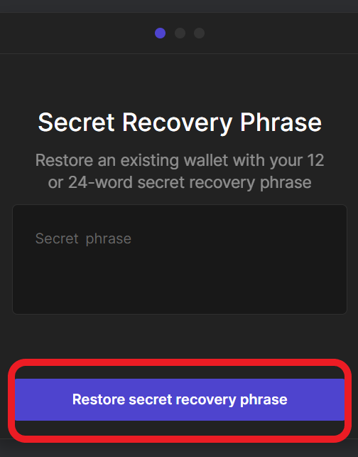 ($ reward) Phantom Wallet seed phrase recovery