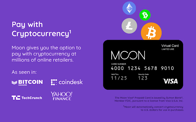 Moon: Shop online with Bitcoin