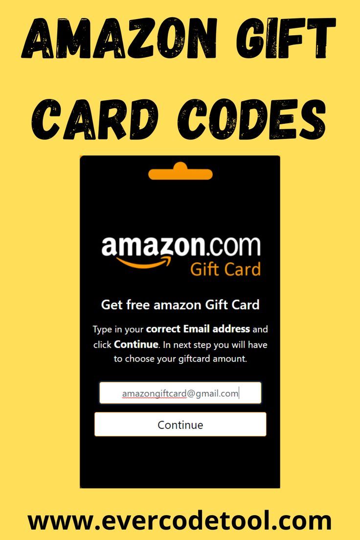 Amazon Gift Card Generator