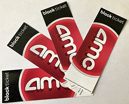 coinmag.fun : 4 AMC Theatre Black Movie Tickets (Save $10+) : Office Products