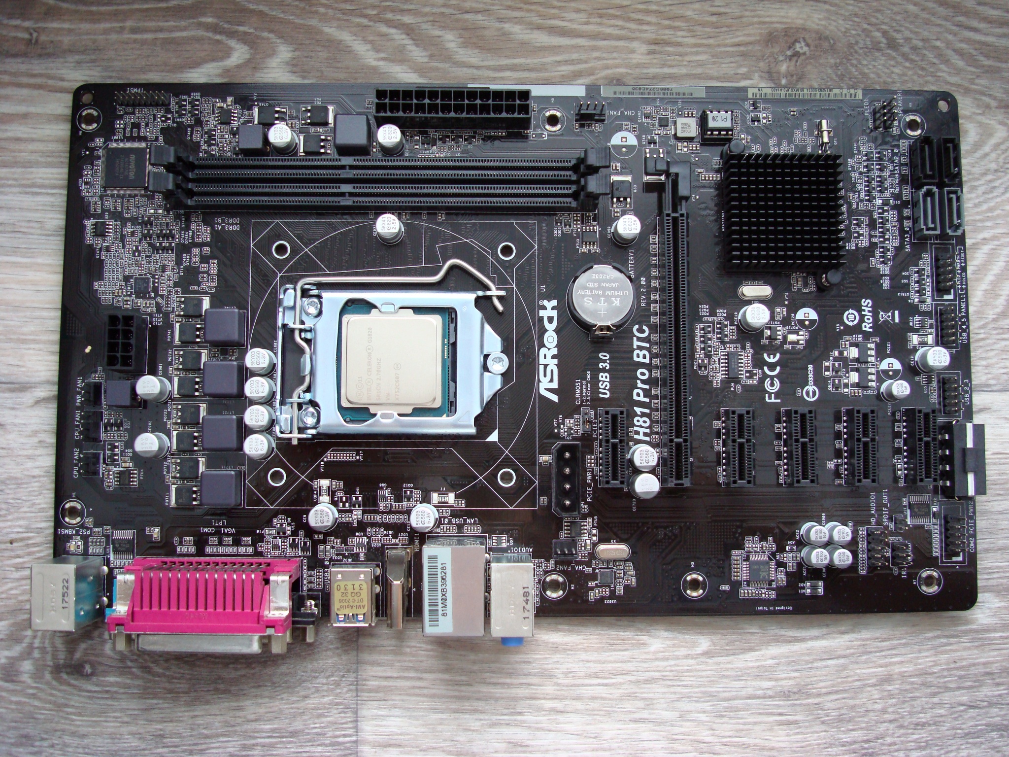 ASRock H81 PRO BTC R Intel LGA ATX Motherboard