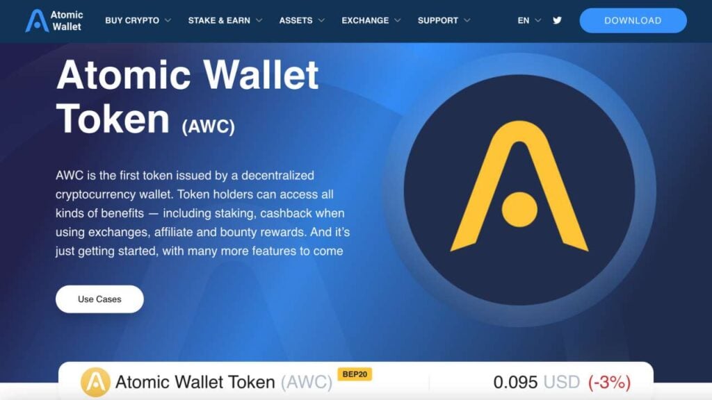 Atomic Wallet Coin Price Today - AWC Coin Price Chart & Crypto Market Cap