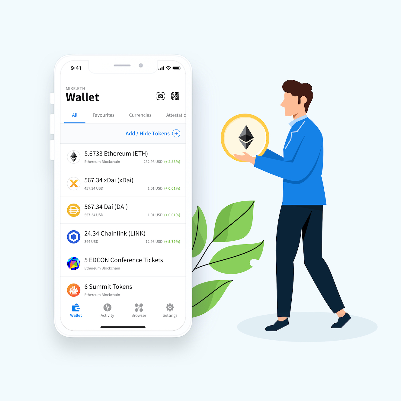 Best Wallet for ERC20 Tokens | ETH Wallet | AlphaWallet