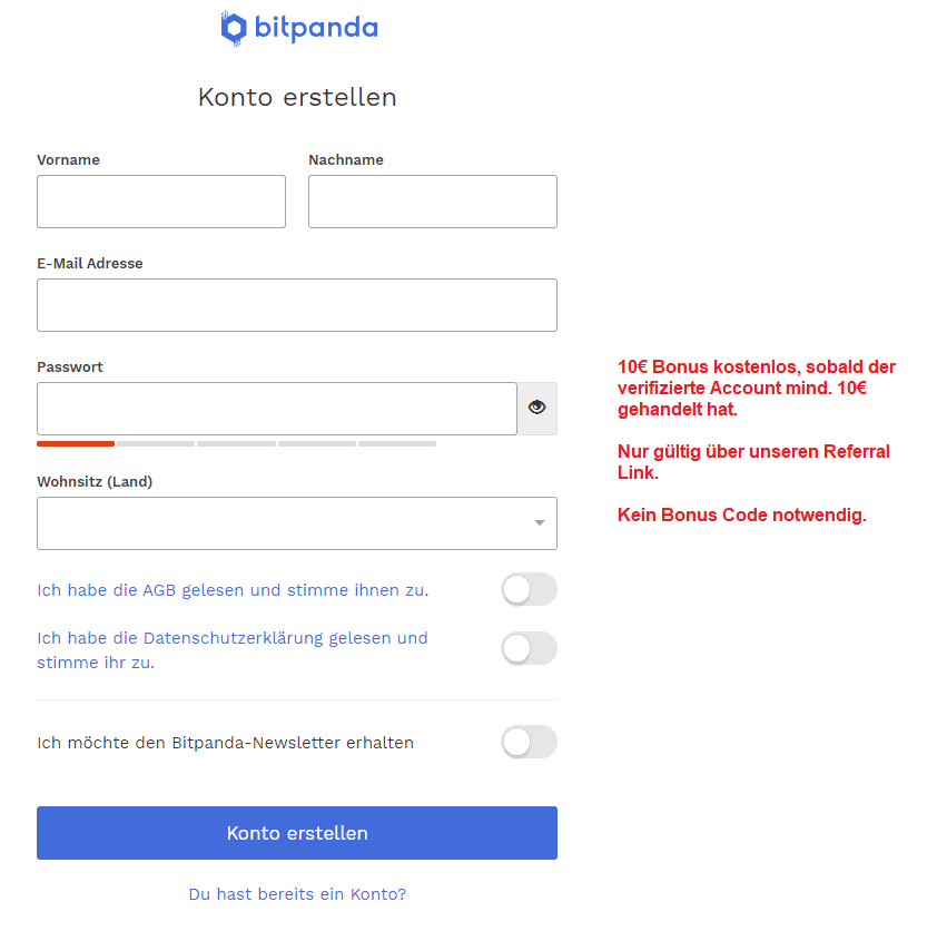 Bitpanda 15€ Promo Code: Crypto for FREE Bonus 💕 SUPPORT ME 💕