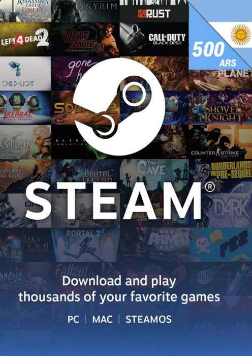 Cheap Steam Gift Card ARS Argentina - digital delivery | coinmag.fun