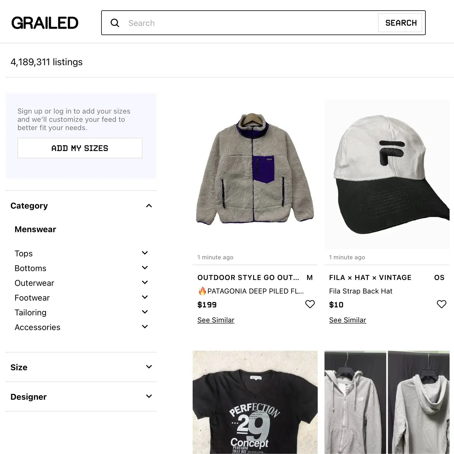 Grailed – Buy & Sell Fashion Reviews | JustUseApp Reviews