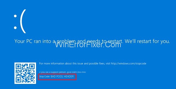 Fix error 0x Bad_pool_header - Microsoft Support