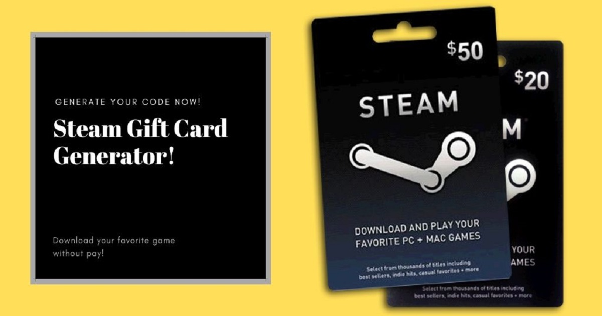 Steam Wallet Code Generator For PC Download (Windows 7, 8, 10, 11) - Free Full Download