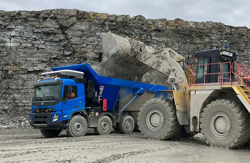 Volvo FMX 10x4 with ROPS FOPS for BAS Mining - ESTEPE