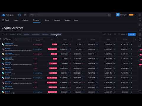 How To Use a Cryptocurrency Screener