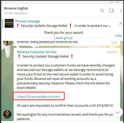 I was scammed almost $ thru Binance | ATO Community