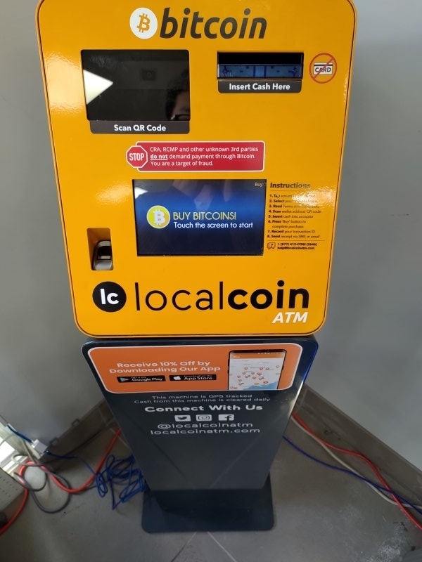 Bitcoin ATMs in the Greater Toronto Area - Instacoin