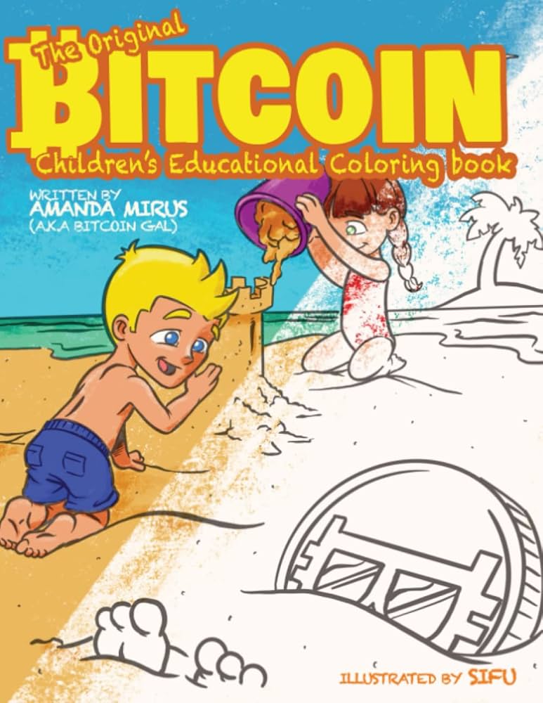 The Official Bitcoin Coloring Book: For Adults | Indigo